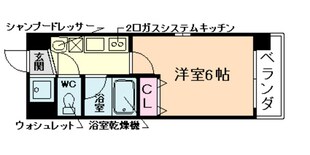 レオンコンフォート新梅田Ⅱの物件間取画像